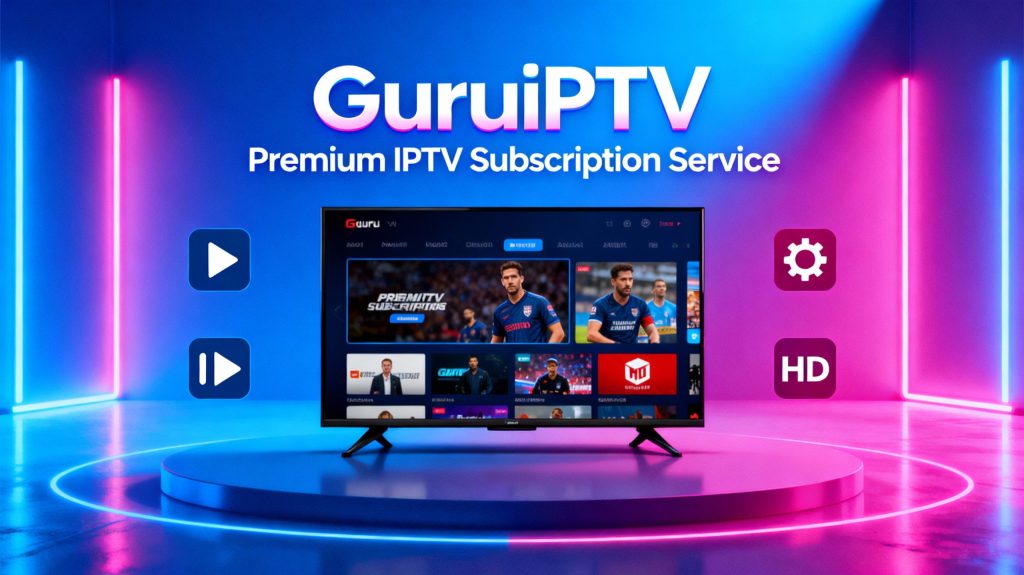 Get Premium IPTV Subscription by GuruIPTV